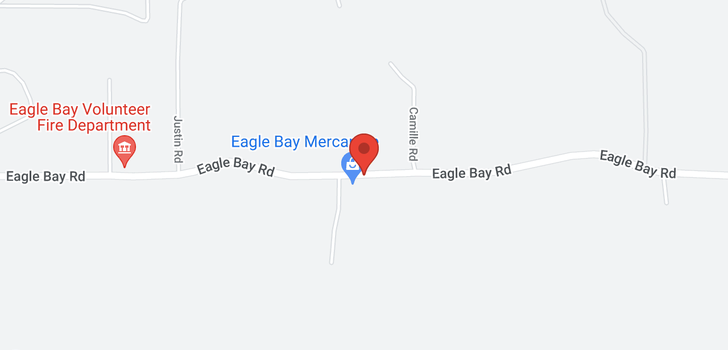 map of Lot 4 Eagle Bay Road